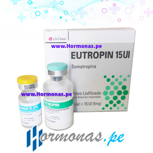 Eutropin 15ui Somatropina Hormonas Peru